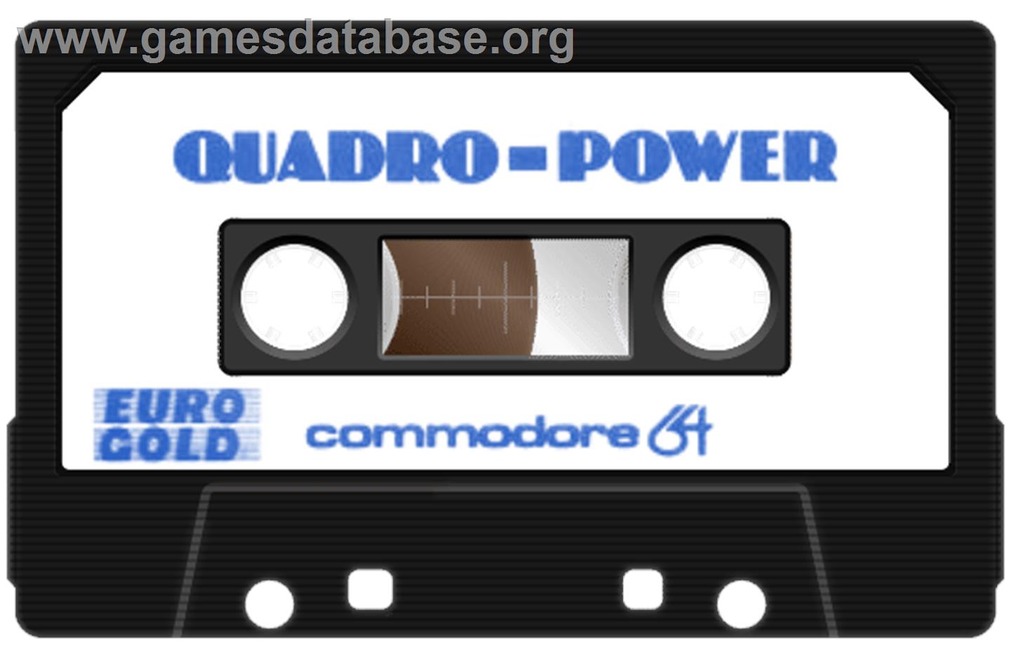 Quadro-power - Commodore 64 - Artwork - Cartridge