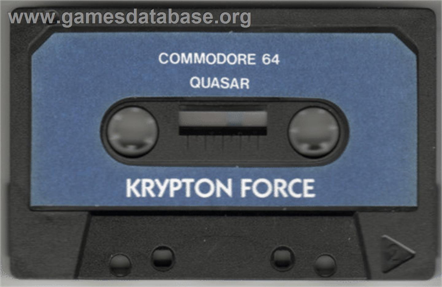 Quasar - Commodore 64 - Artwork - Cartridge