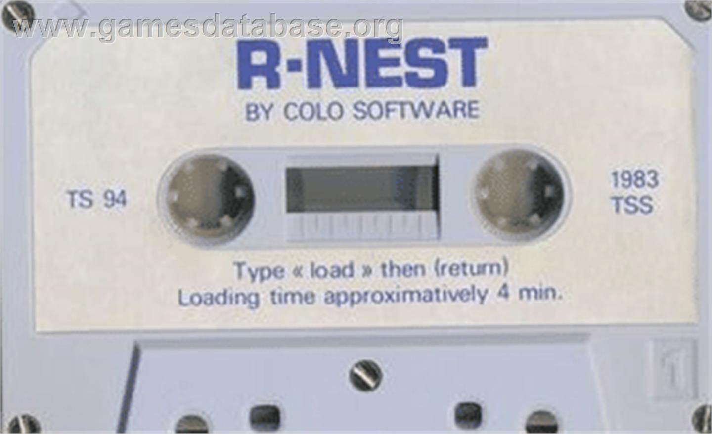 R-nest - Commodore 64 - Artwork - Cartridge