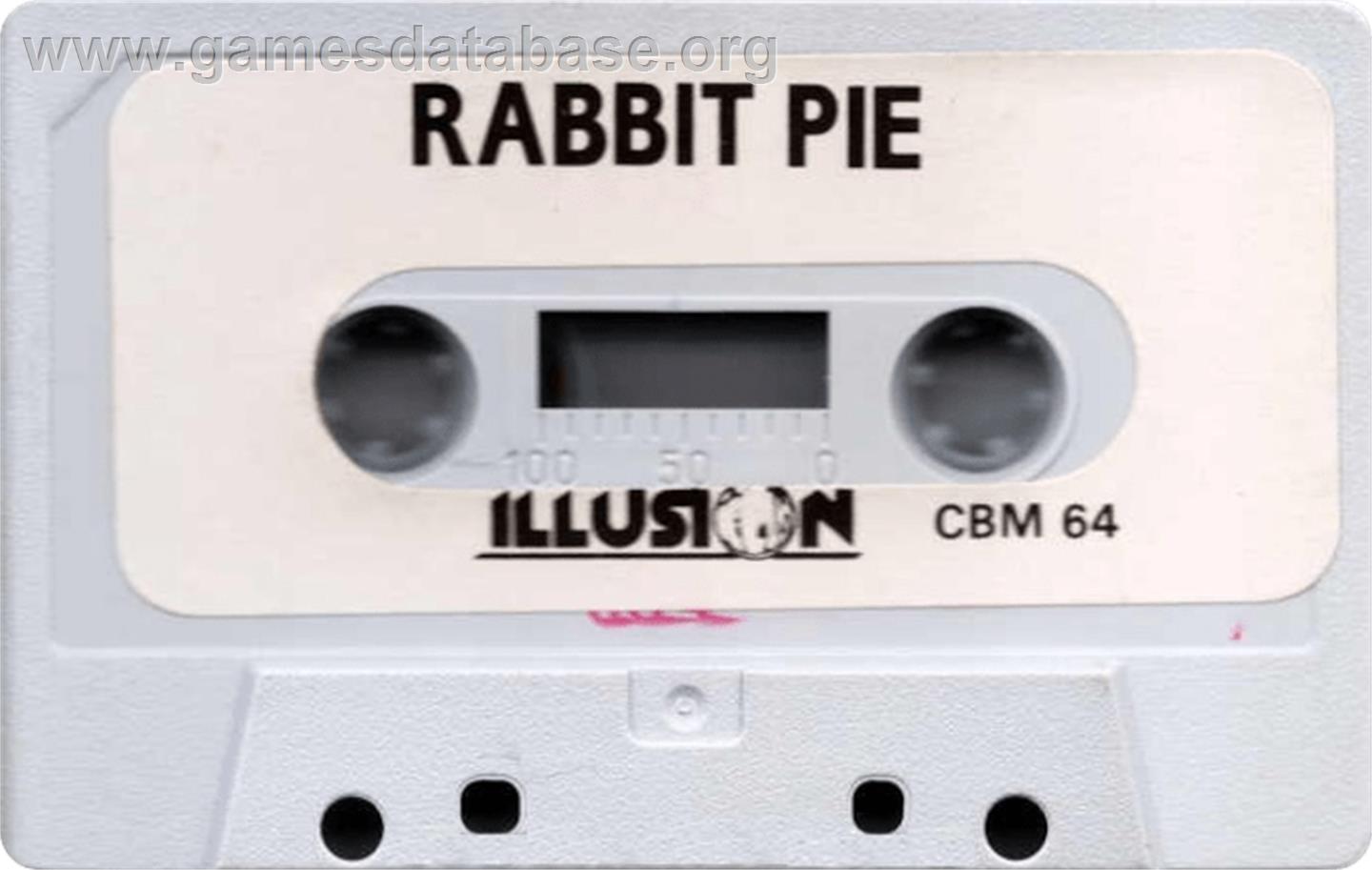 Rabbit Pie - Commodore 64 - Artwork - Cartridge