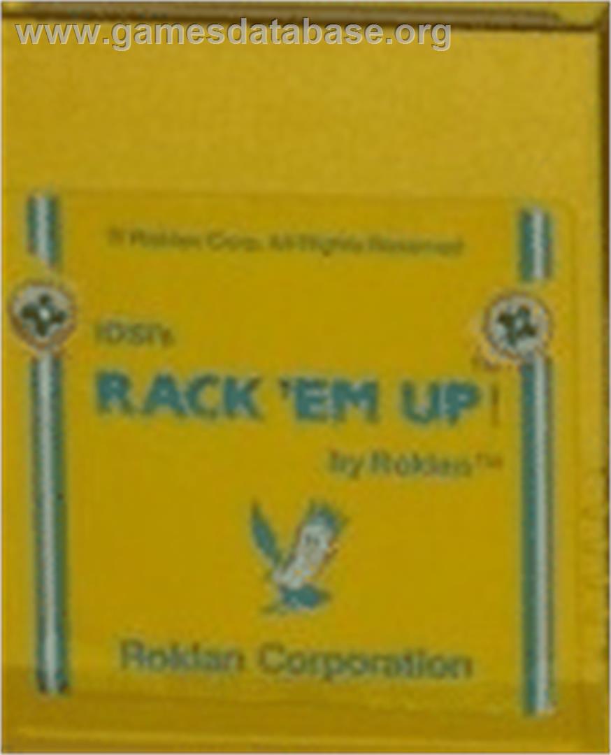 Rack 'em Up! - Commodore 64 - Artwork - Cartridge