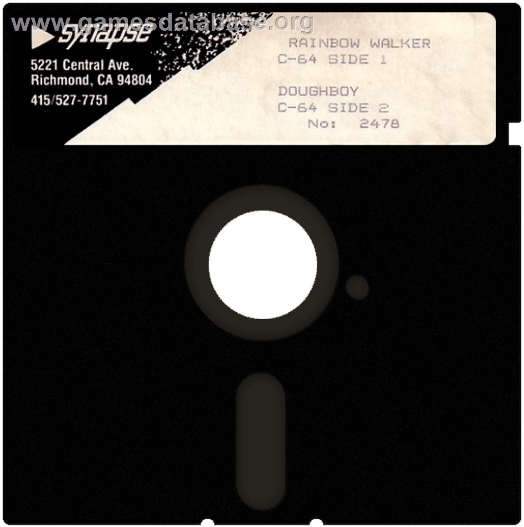 Rainbow Walker - Commodore 64 - Artwork - Cartridge