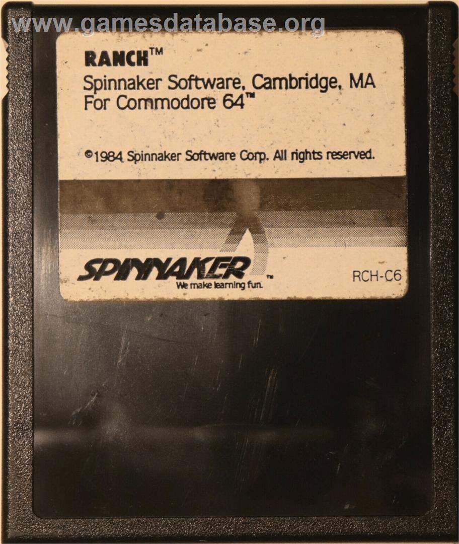 Ranch - Commodore 64 - Artwork - Cartridge