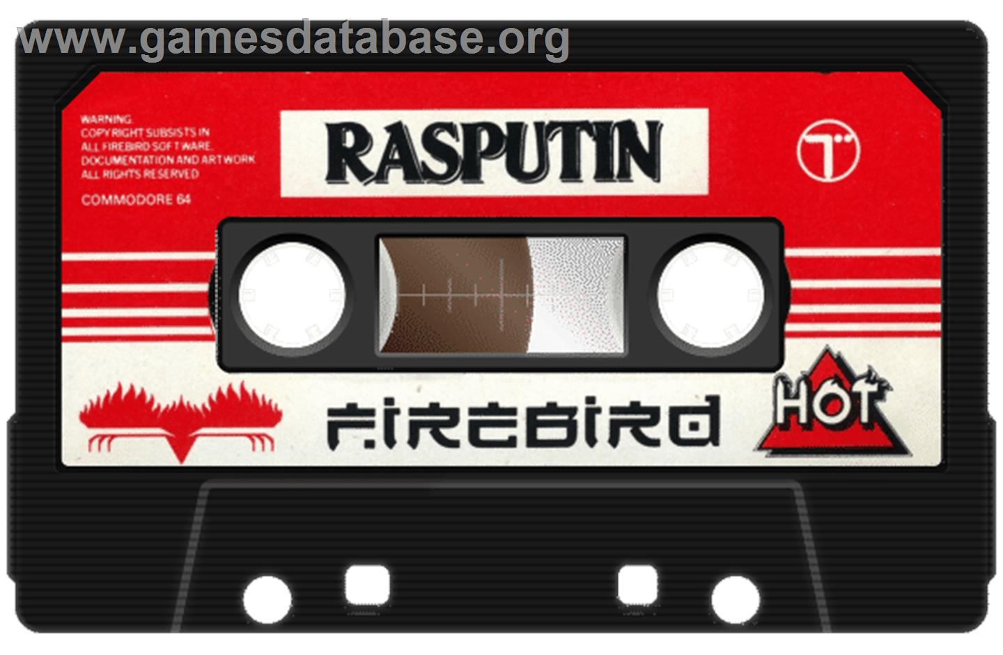 Rasputin - Commodore 64 - Artwork - Cartridge