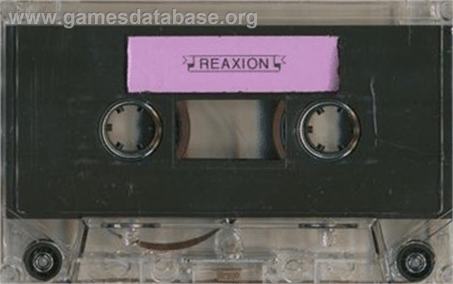 Reaxion (Future Publishing) - Commodore 64 - Artwork - Cartridge