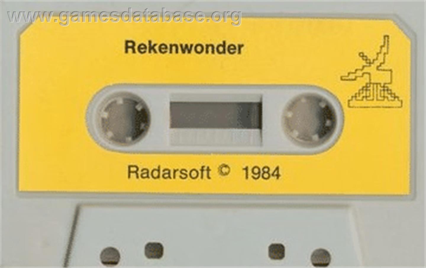Rekenwonder - Commodore 64 - Artwork - Cartridge