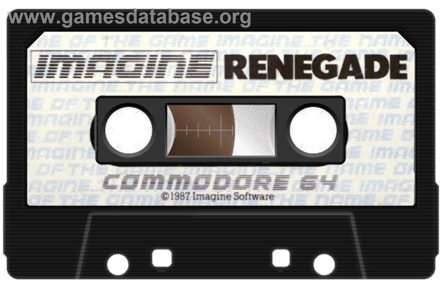 Renegade - Commodore 64 - Artwork - Cartridge