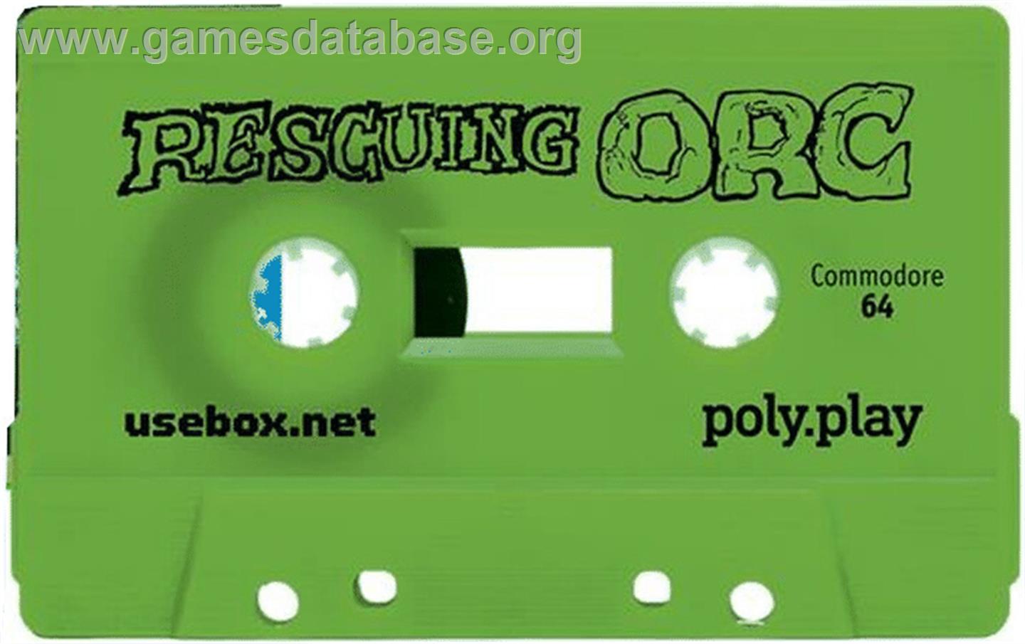 Rescuing Orc - Commodore 64 - Artwork - Cartridge