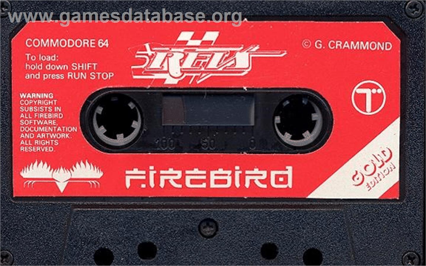 Revs - Commodore 64 - Artwork - Cartridge