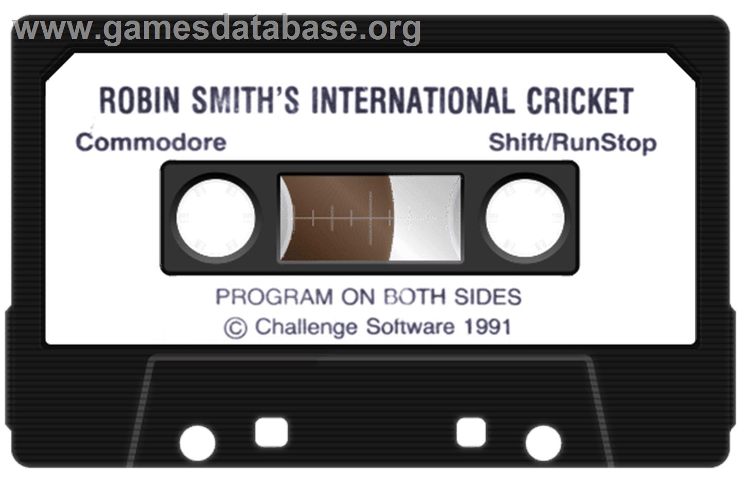 Robin Smith's International Cricket - Commodore 64 - Artwork - Cartridge
