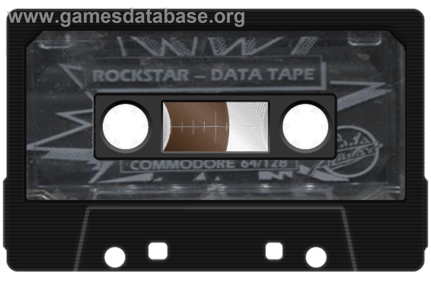 Rock Star Ate My Hamster - Commodore 64 - Artwork - Cartridge