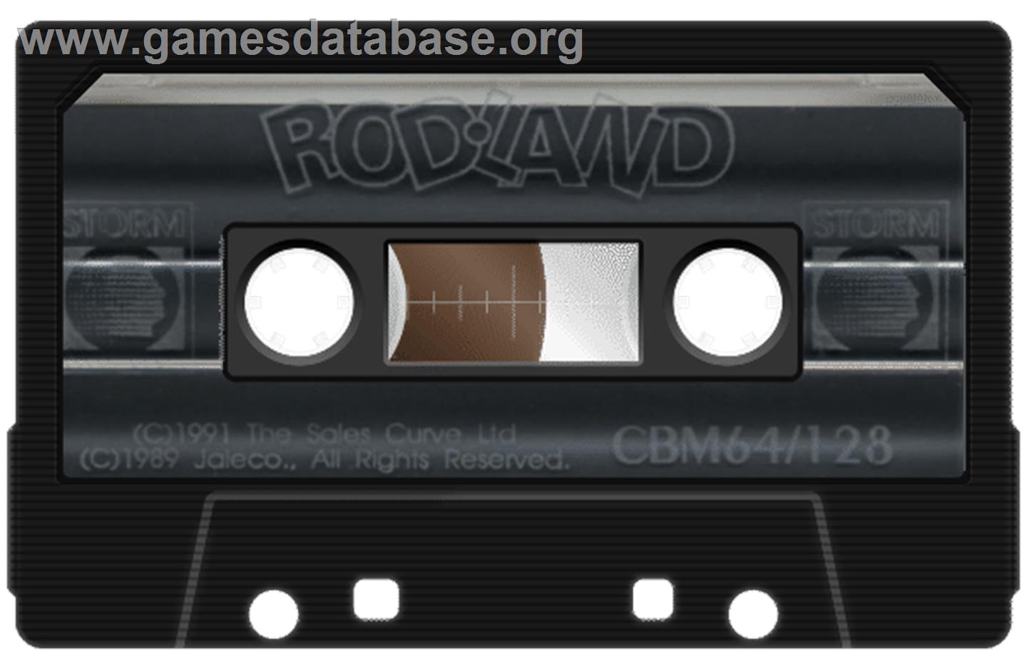 Rodland - Commodore 64 - Artwork - Cartridge