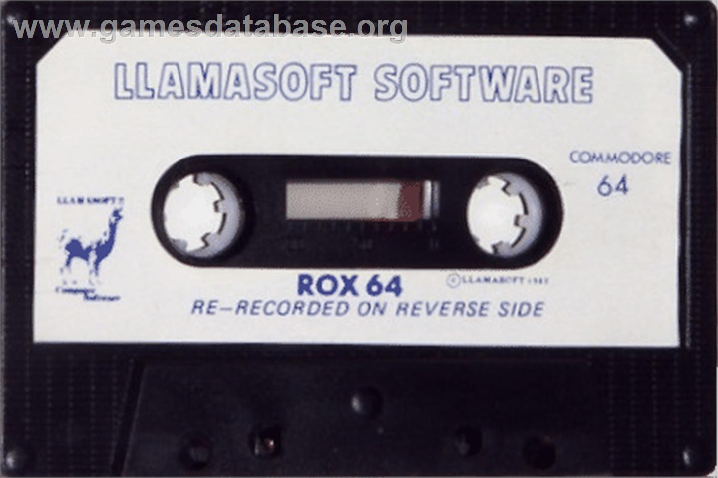 Rox - Commodore 64 - Artwork - Cartridge