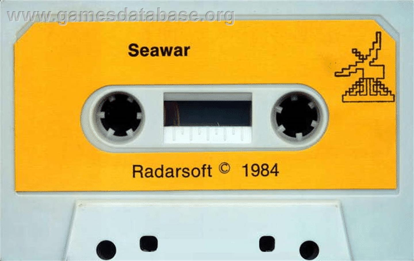 Seawar - Commodore 64 - Artwork - Cartridge