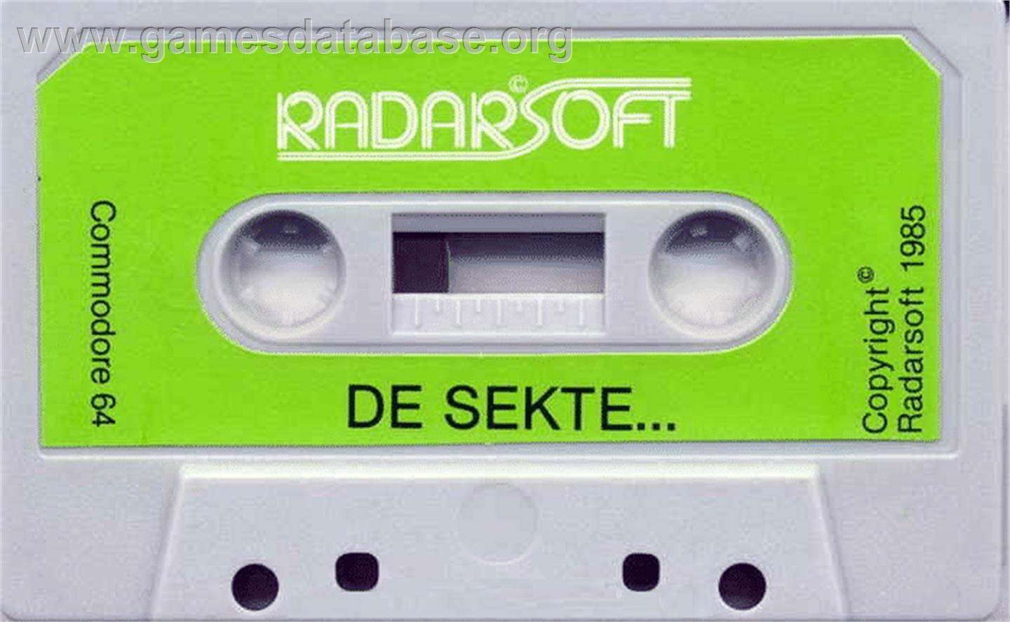 Sekte - Commodore 64 - Artwork - Cartridge