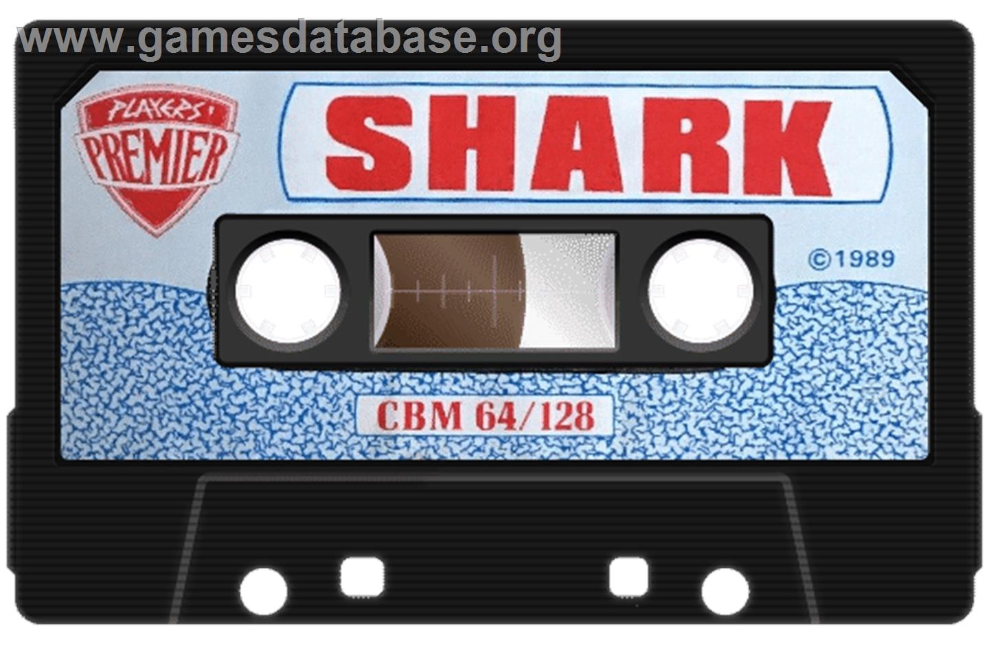 Shark - Commodore 64 - Artwork - Cartridge