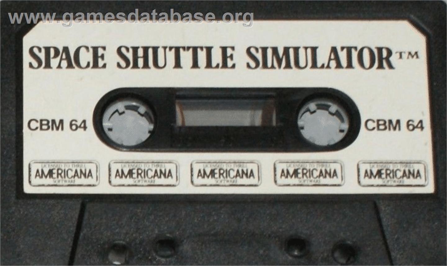 Shuttle Simulator - Commodore 64 - Artwork - Cartridge