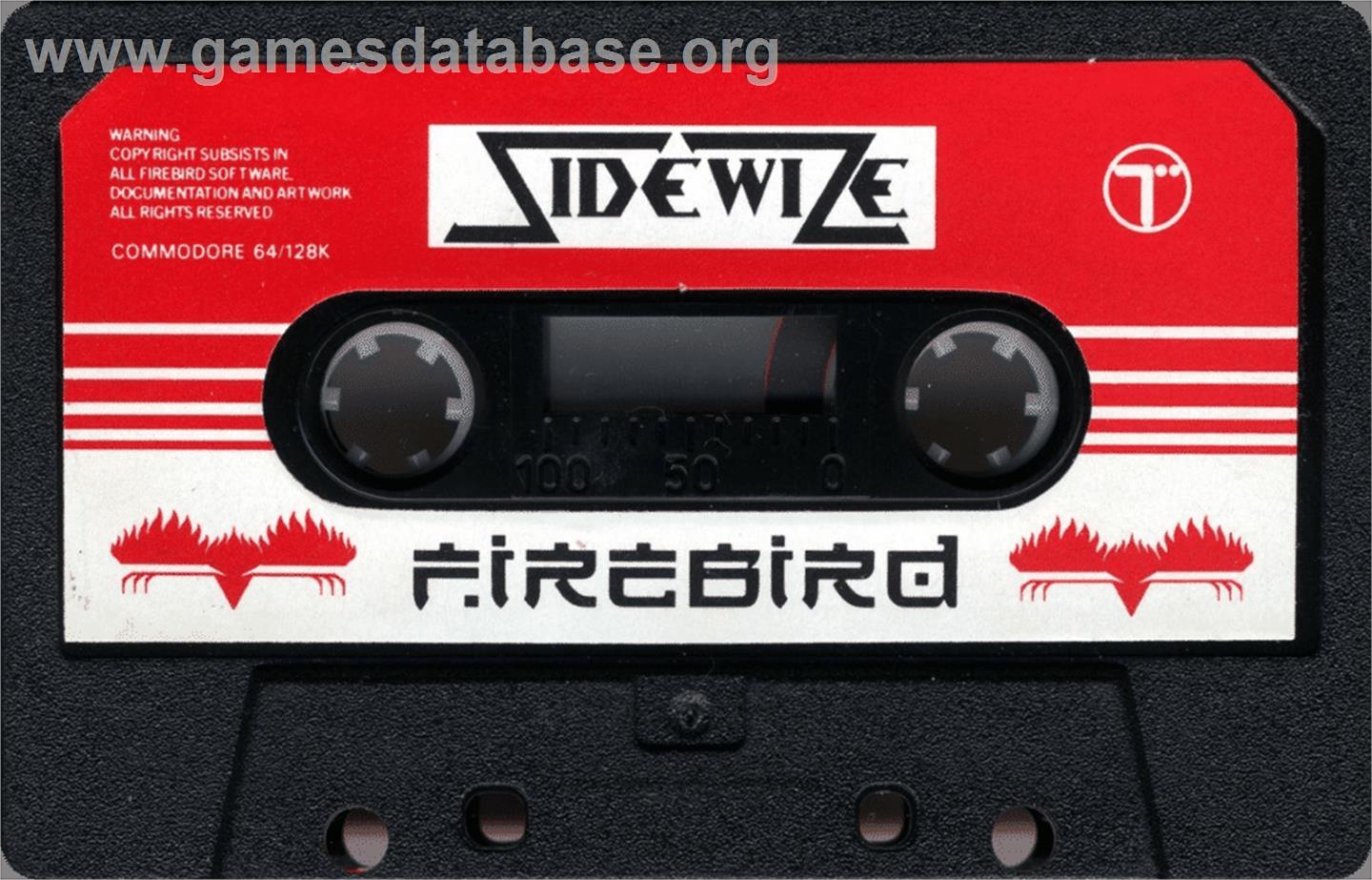 Sidewize - Commodore 64 - Artwork - Cartridge