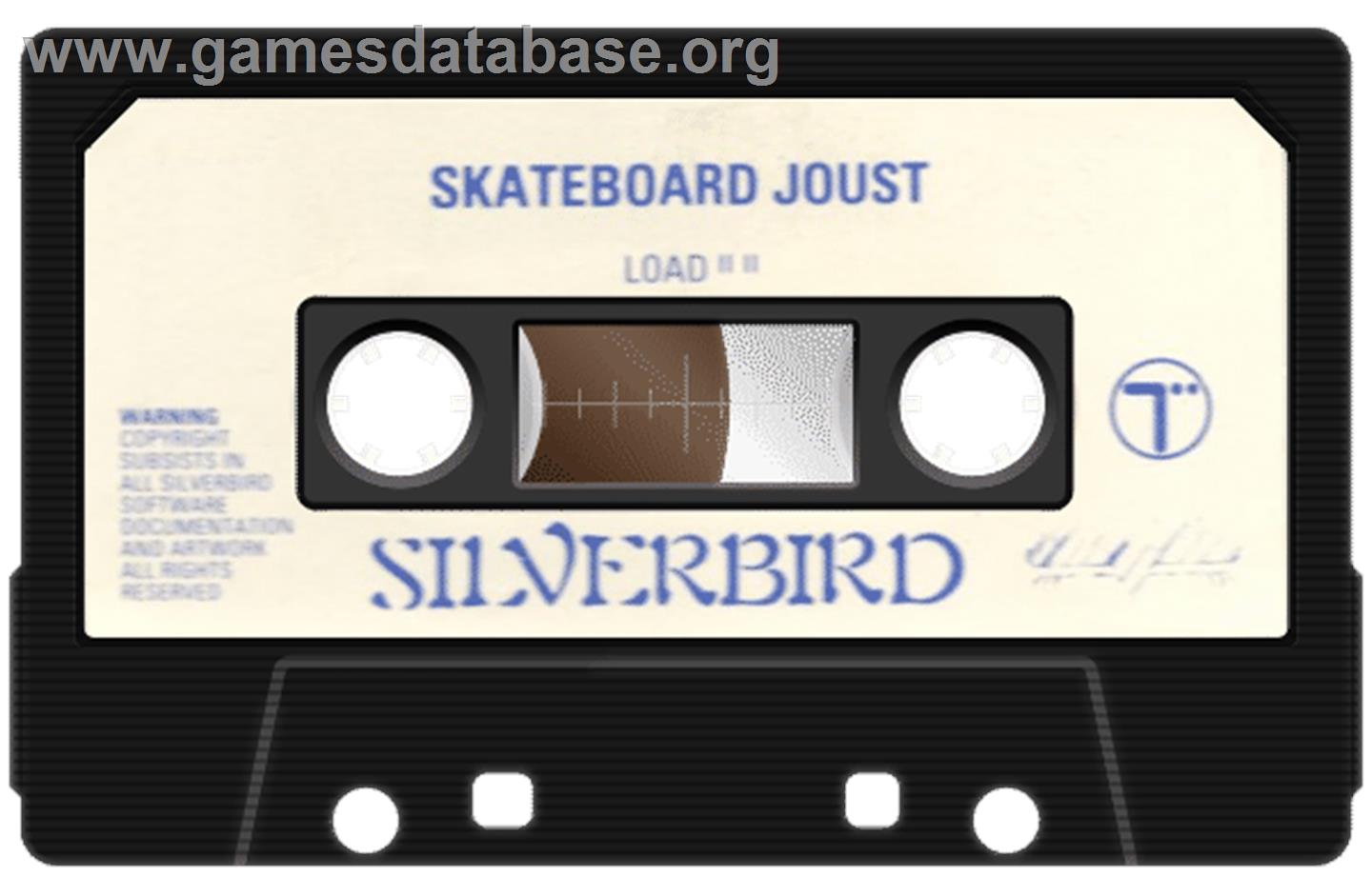 Skateboard Joust - Commodore 64 - Artwork - Cartridge