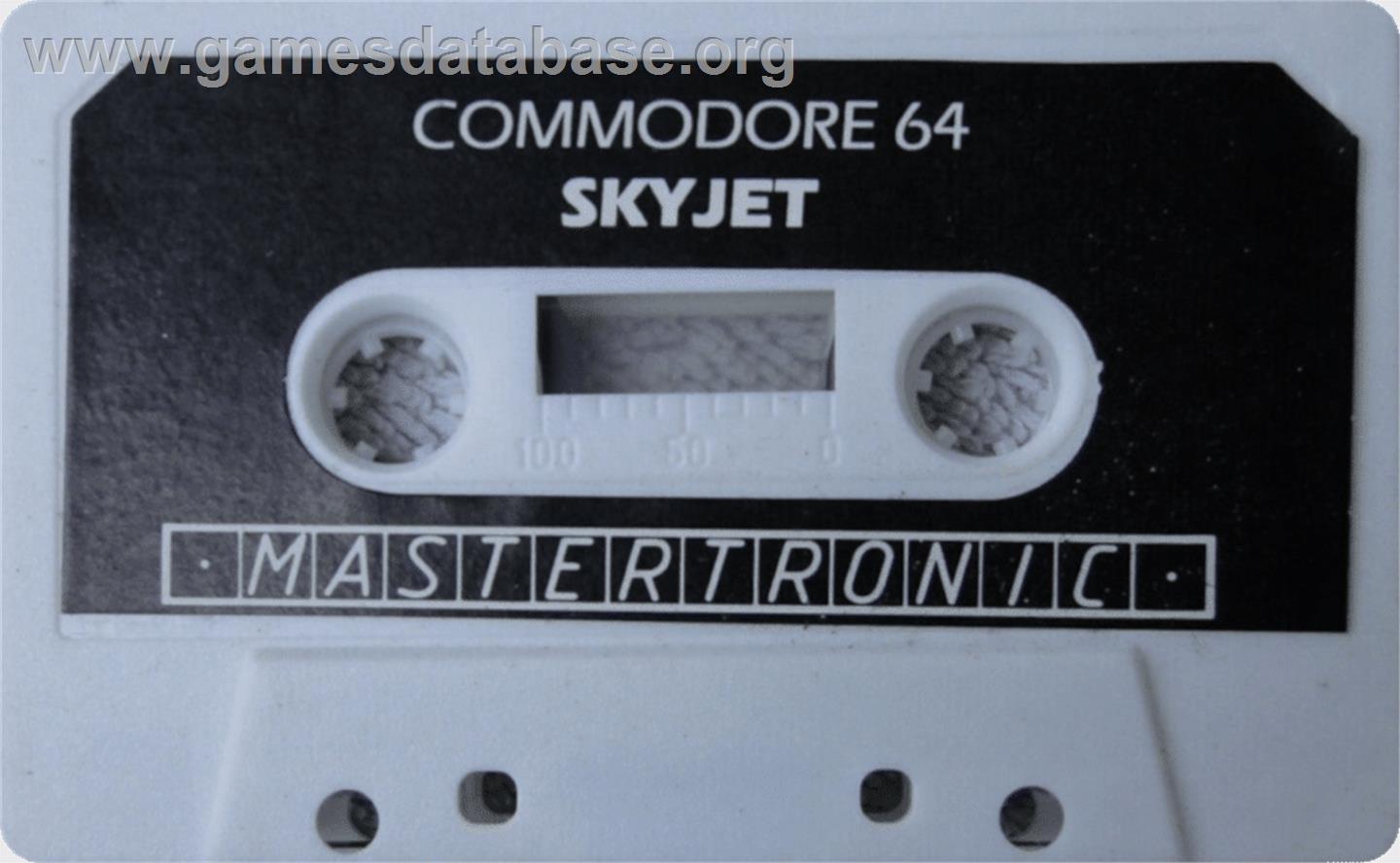 Skyjet - Commodore 64 - Artwork - Cartridge