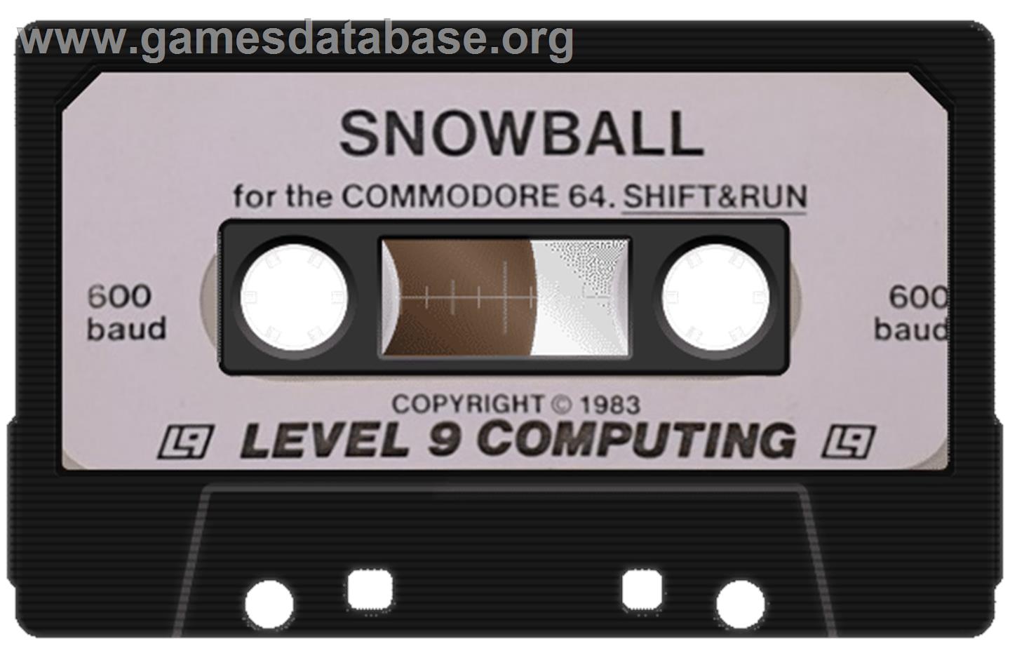 Snowball - Commodore 64 - Artwork - Cartridge