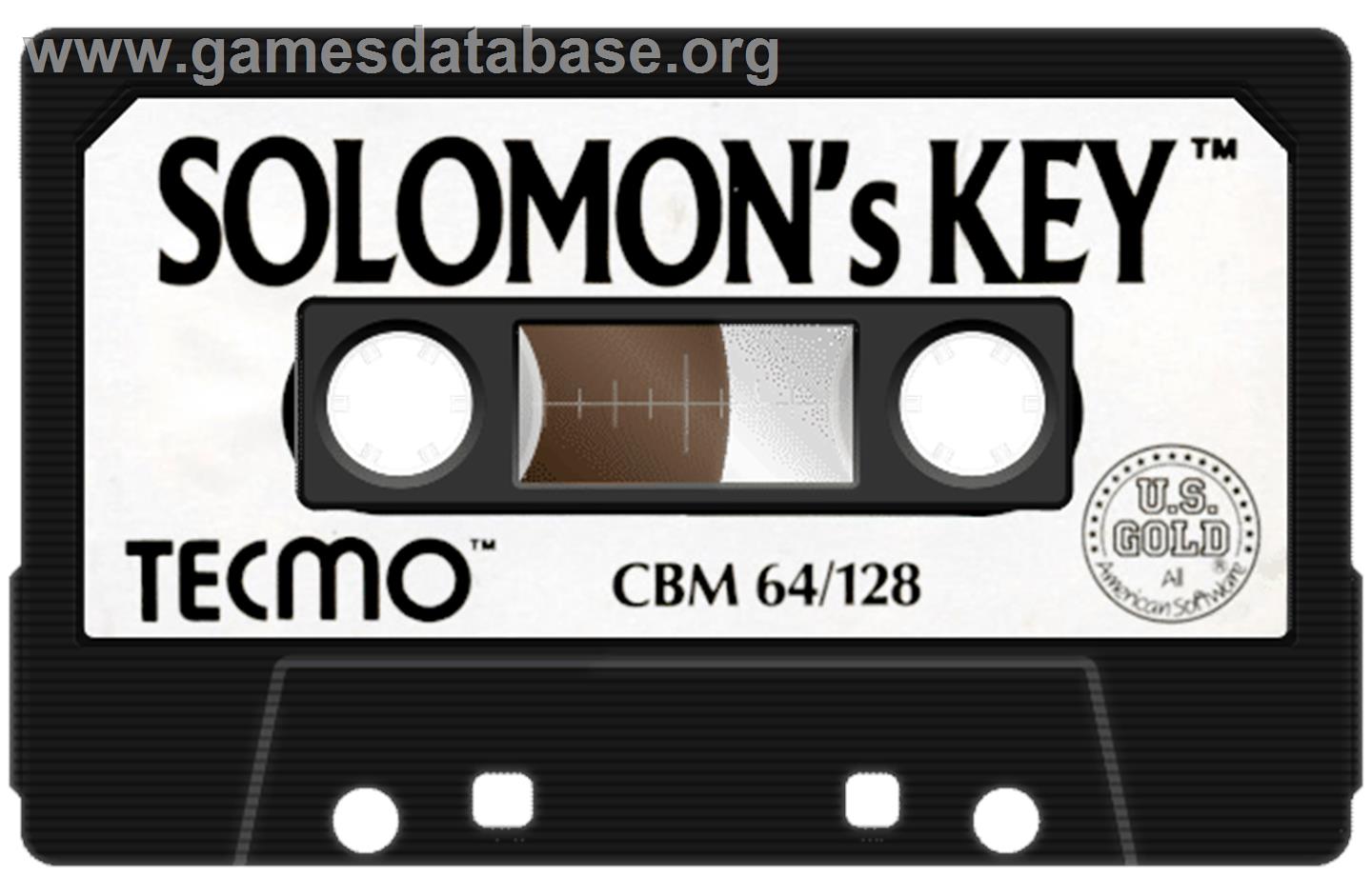 Solomon's Key - Commodore 64 - Artwork - Cartridge