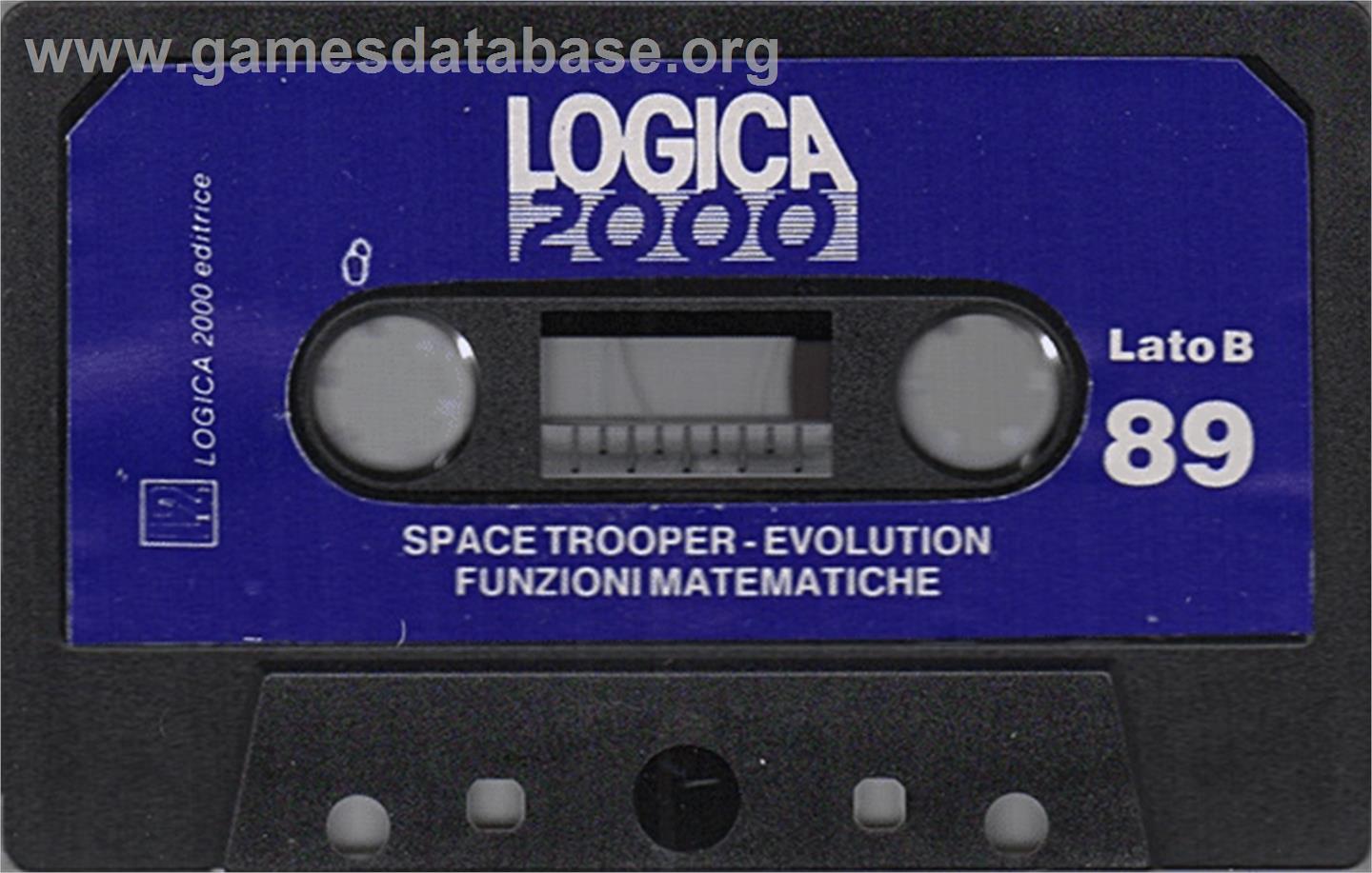 Space Assassin - Commodore 64 - Artwork - Cartridge