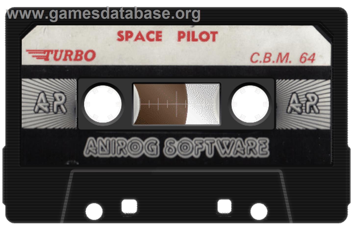 Space Pilot - Commodore 64 - Artwork - Cartridge