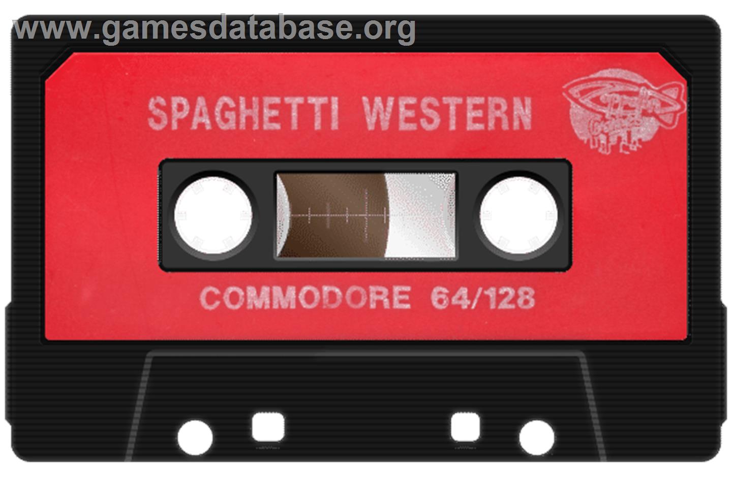 Spaghetti Western Simulator - Commodore 64 - Artwork - Cartridge