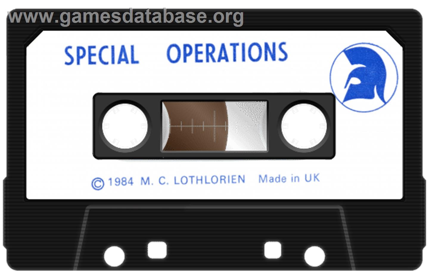 Special Operations - Commodore 64 - Artwork - Cartridge