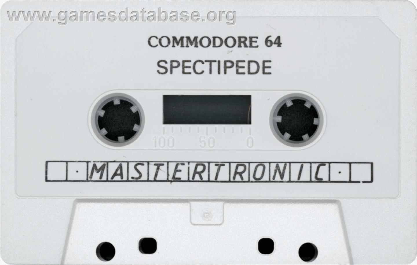 Spectipede - Commodore 64 - Artwork - Cartridge