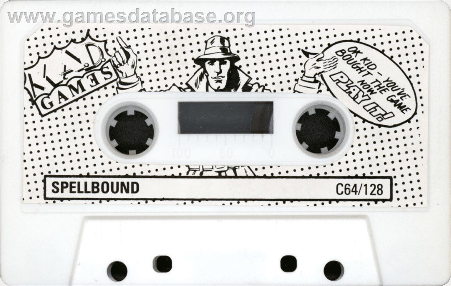 Spellbound (Timeworks) - Commodore 64 - Artwork - Cartridge