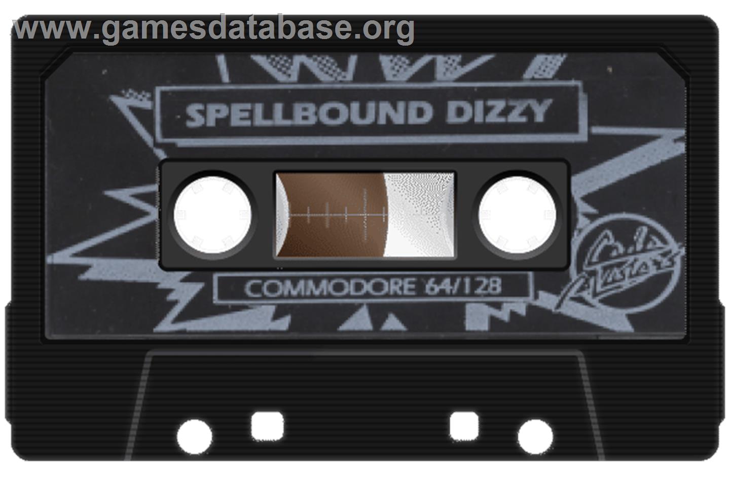 Spellbound Dizzy - Commodore 64 - Artwork - Cartridge