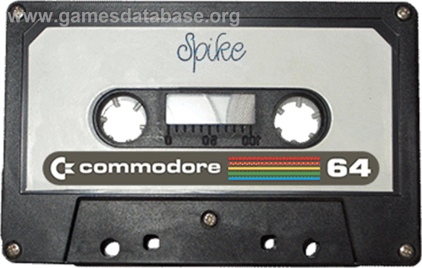 Spike (COMPUTE) - Commodore 64 - Artwork - Cartridge