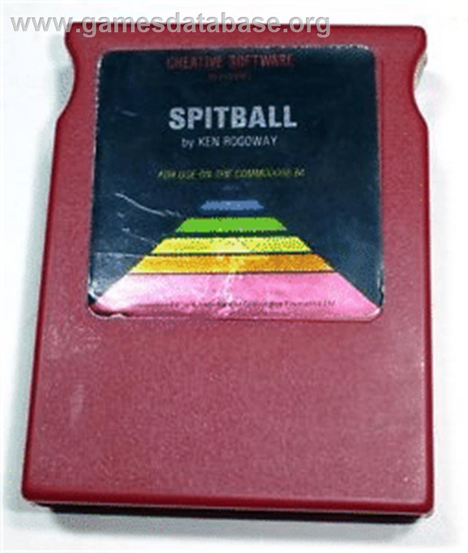Spitball - Commodore 64 - Artwork - Cartridge