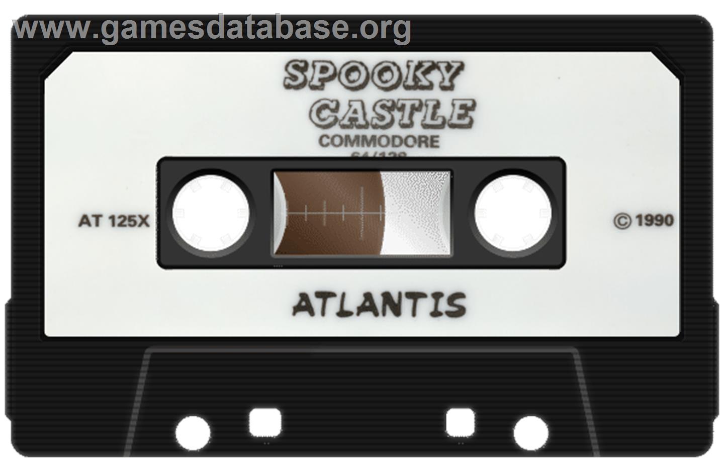 Spooky Castle - Commodore 64 - Artwork - Cartridge