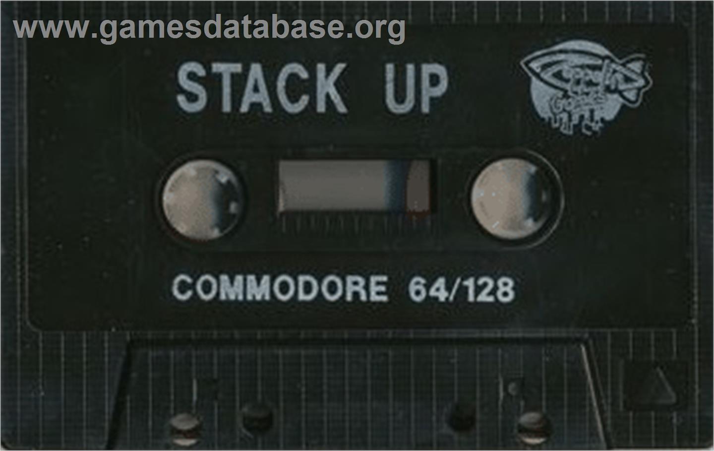 Stack Up - Commodore 64 - Artwork - Cartridge