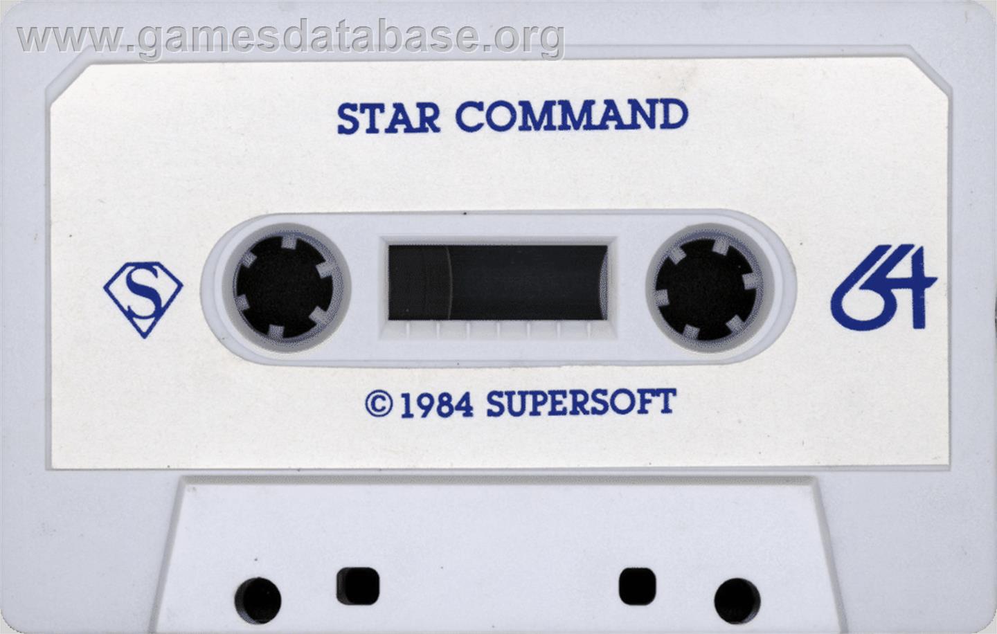 Star Command - Commodore 64 - Artwork - Cartridge
