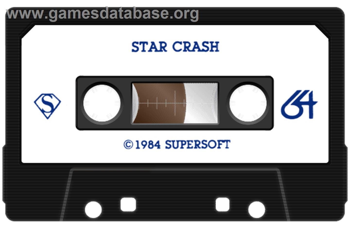 Star Crash - Commodore 64 - Artwork - Cartridge