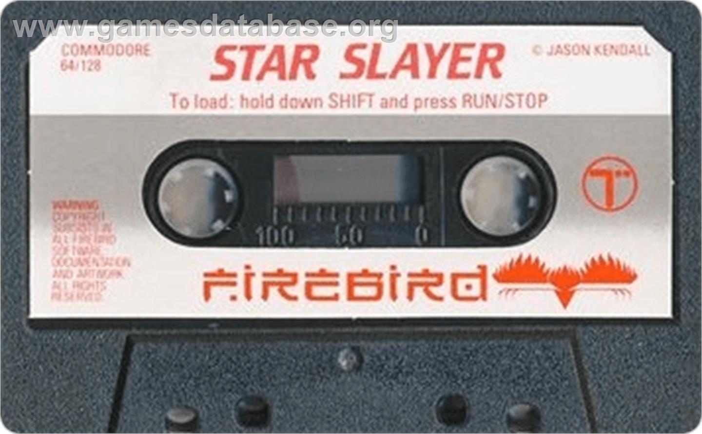 Star Slayer - Commodore 64 - Artwork - Cartridge