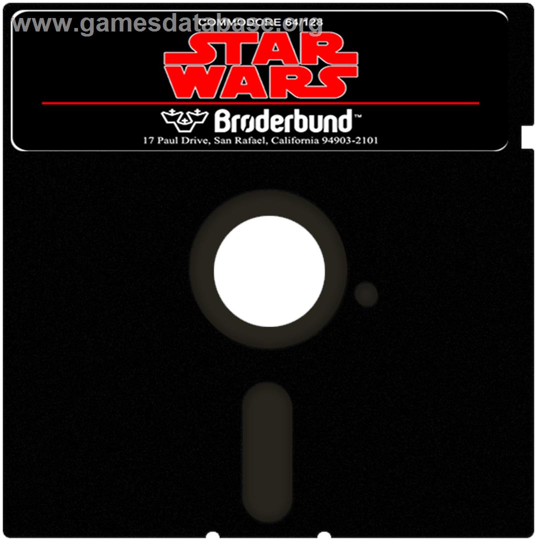 Star Wars: Return of the Jedi - Commodore 64 - Artwork - Cartridge