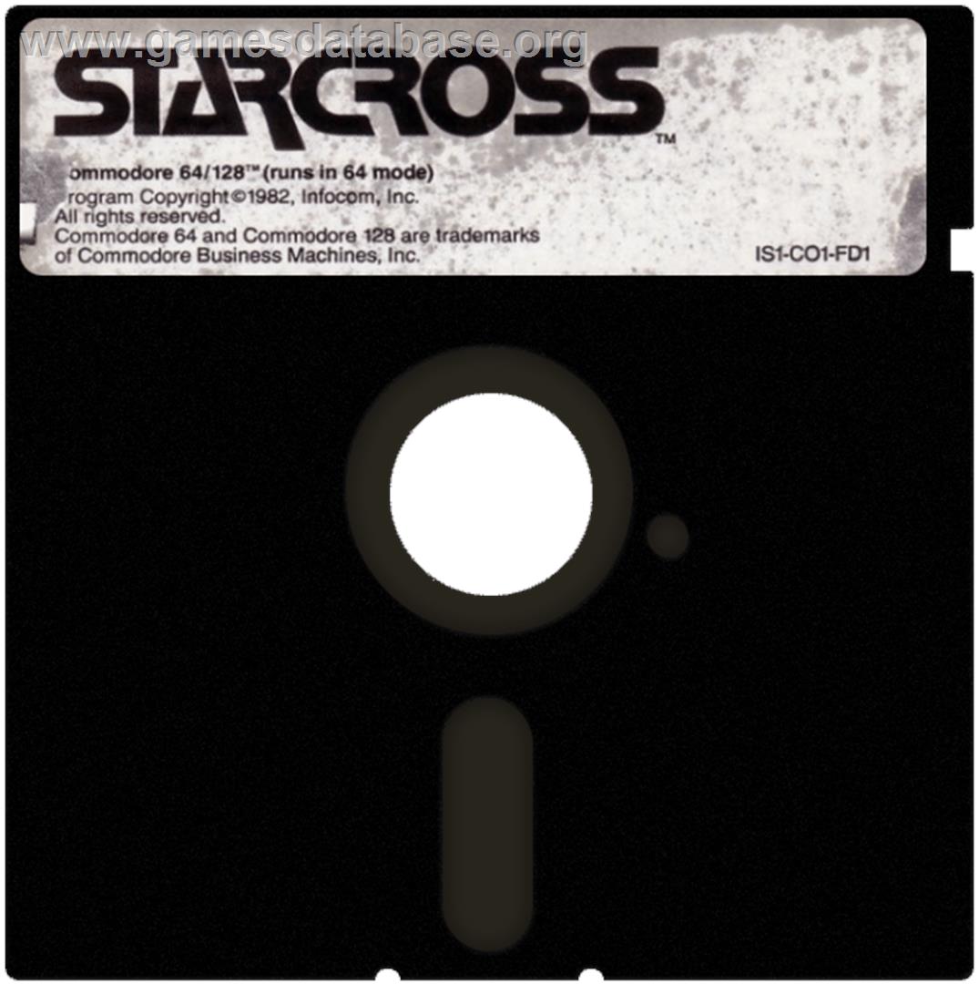 Starcross - Commodore 64 - Artwork - Cartridge