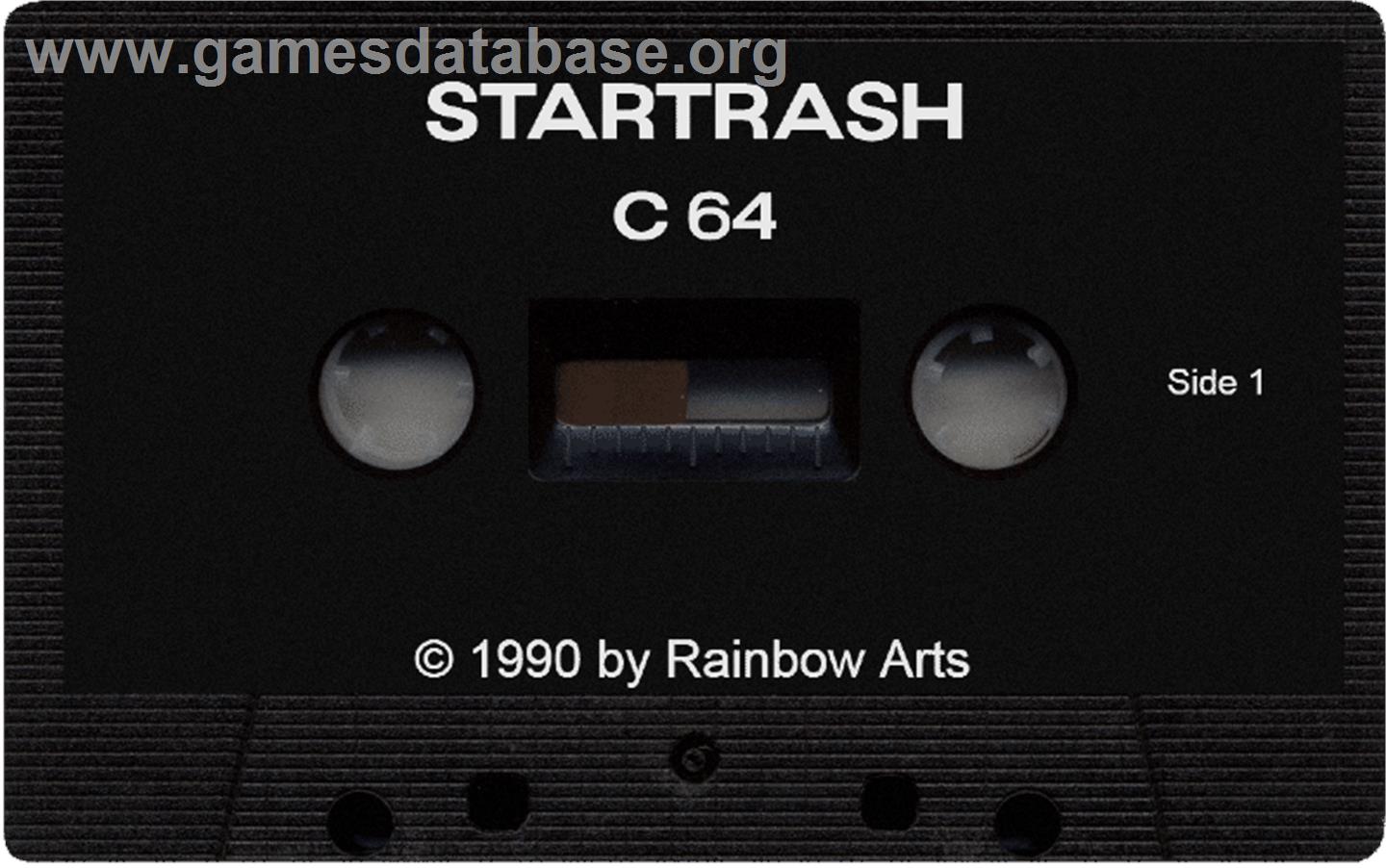 Startrash - Commodore 64 - Artwork - Cartridge