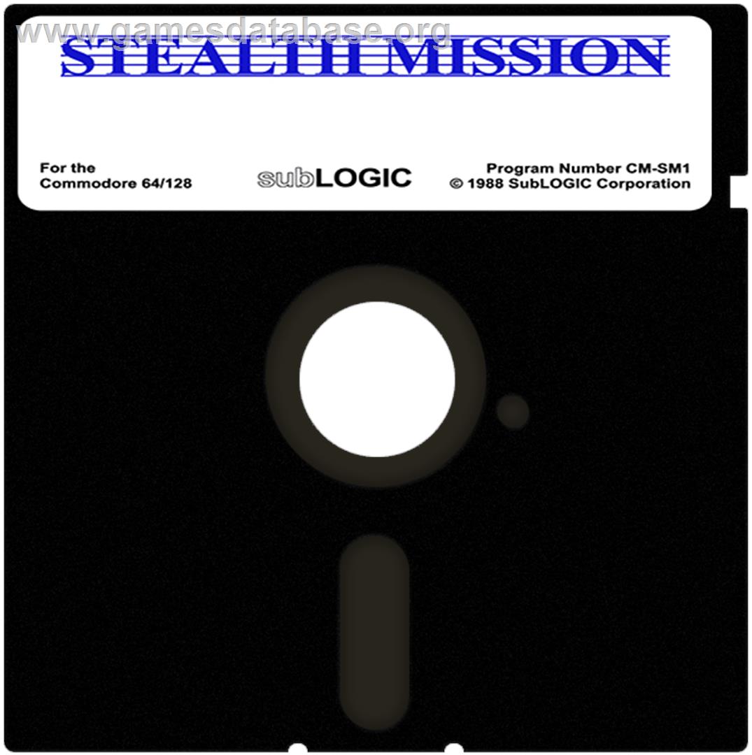 Stealth Mission - Commodore 64 - Artwork - Cartridge