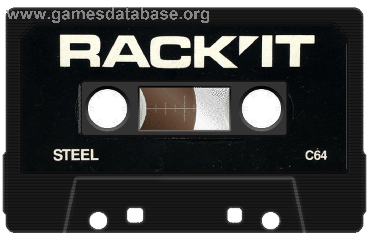 Steel - Commodore 64 - Artwork - Cartridge