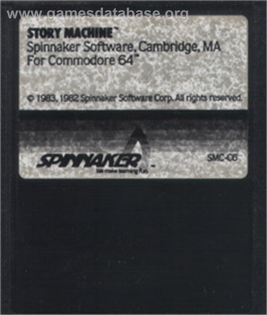 Story Machine - Commodore 64 - Artwork - Cartridge