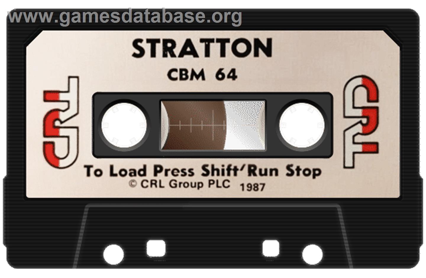 Stratton - Commodore 64 - Artwork - Cartridge