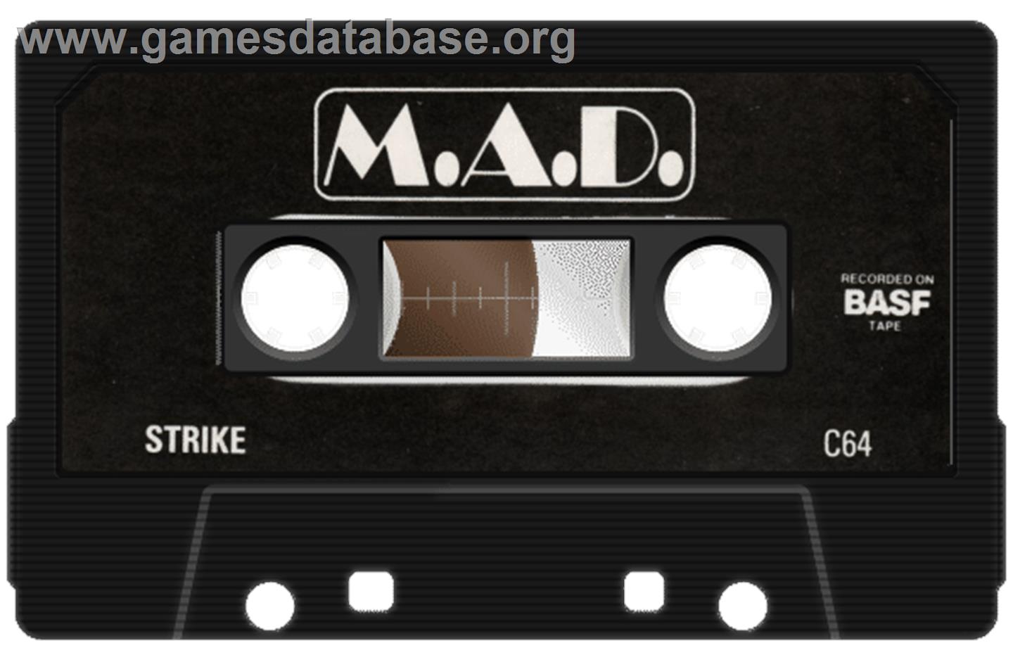 Strike - Commodore 64 - Artwork - Cartridge