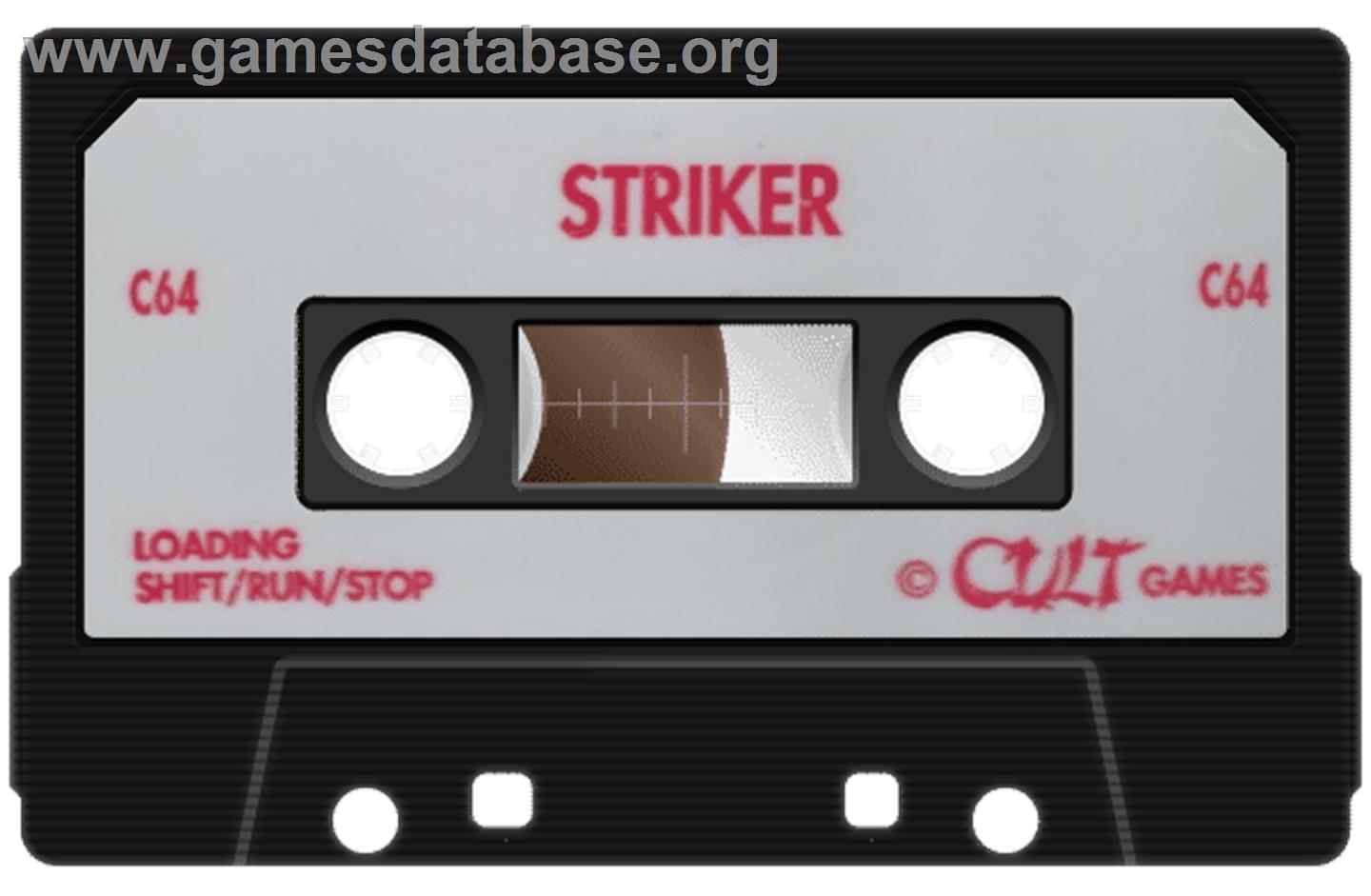 Striker - Commodore 64 - Artwork - Cartridge