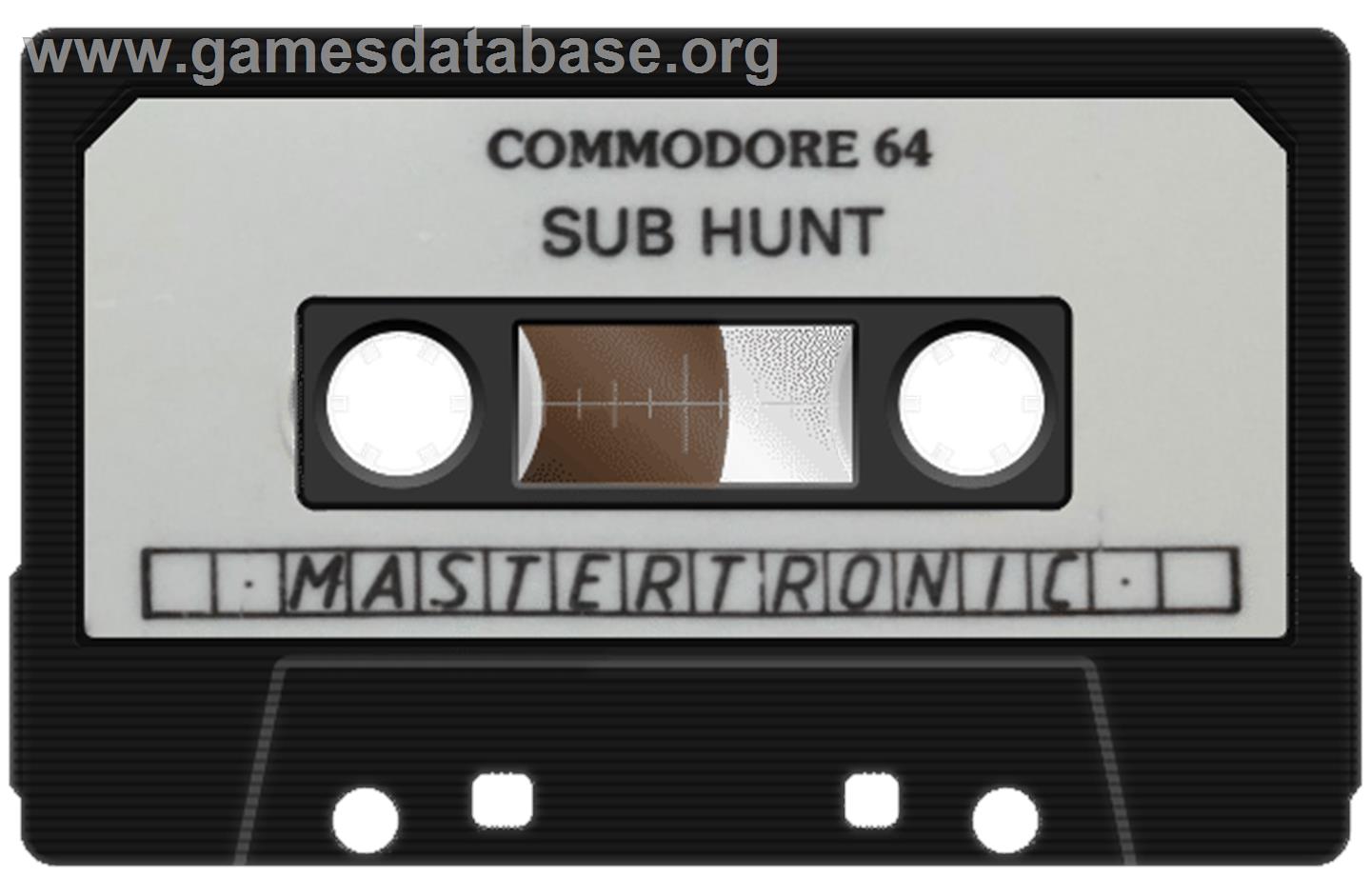 Sub Hunt 20 - Commodore 64 - Artwork - Cartridge